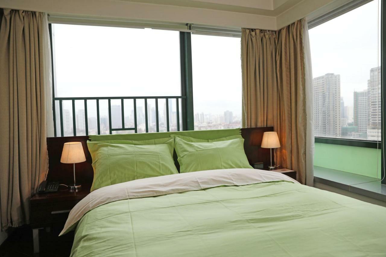 Shanghai Cosmo World Union Service Apartment Exterior foto