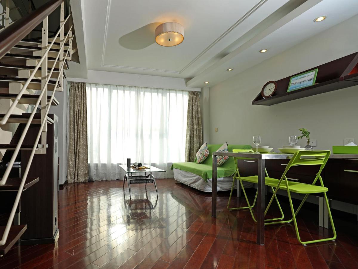 Shanghai Cosmo World Union Service Apartment Exterior foto